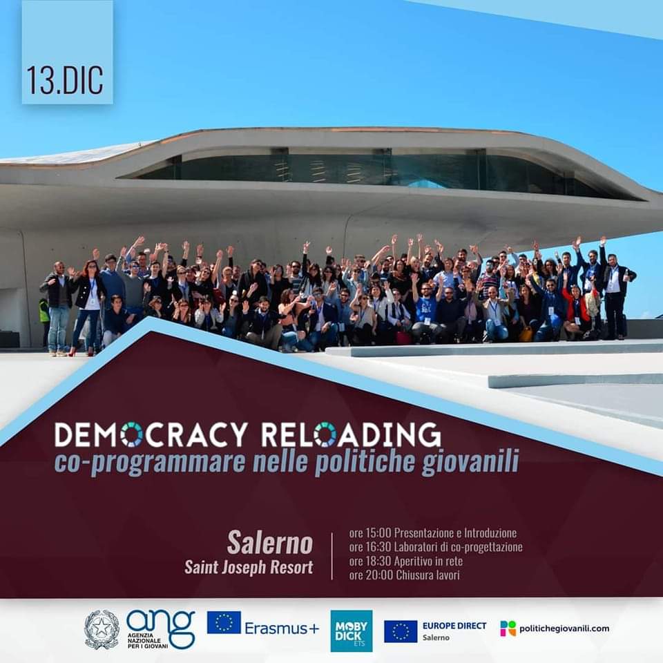 “Democracy Reloading: Co-programmare nelle politiche giovanili”