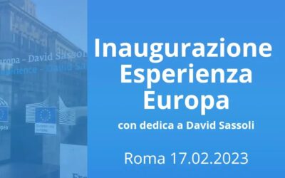 Inaugurazione Esperienza Europa – Roma