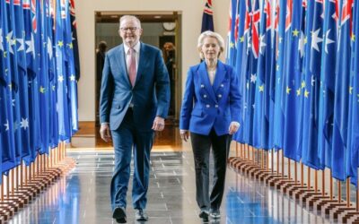 UE e Australia rafforzano il partenariato con accordi di libero scambio ed in materia di difesa e sicurezza
